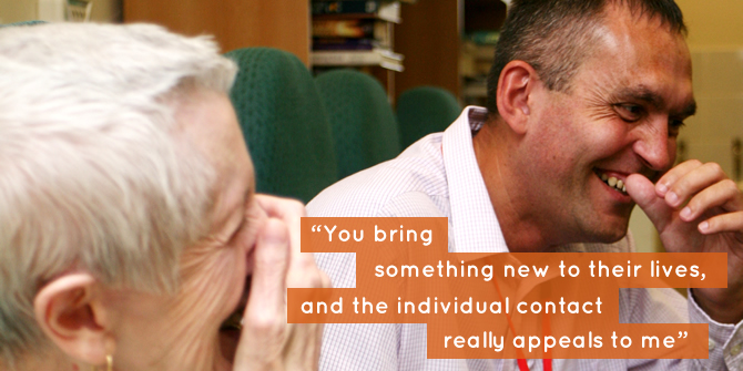 Simon - Centra volunteer